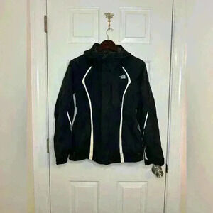 THE NORTHFACE, Kira Jacket, outer shell light weight, black & white, XS